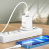 ΚΑΛΩΔΙΟ USB-C σε Lightning  KAKUSIGA KSC-982, 20W, 480Mbps, 1m, λευκό
