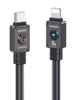 ΚΑΛΩΔΙΟ USAMS Lightning σε USB-C US-SJ685, 30W, 480Mbps, 1.2m, μαύρο