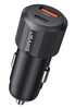 ΦΟΡΤΙΣΤΗΣ ΑΥΤΟΚΙΝΗΤΟΥ USAMS CC283, USB & USB-C, 60W, μαύρος