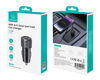 ΦΟΡΤΙΣΤΗΣ ΑΥΤΟΚΙΝΗΤΟΥ USAMS CC283, USB & USB-C, 60W, μαύρος