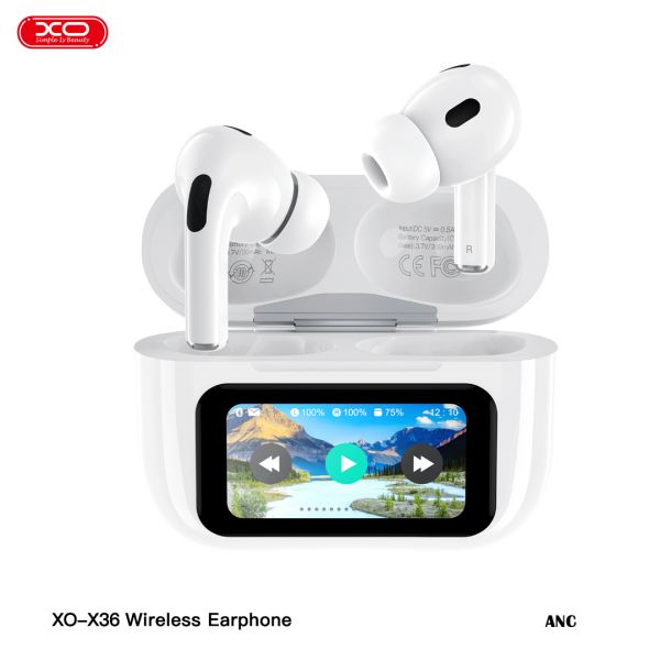 ΑΚΟΥΣΤΙΚΑ XO X36 Pro Smart Screen ANC TWS Bluetooth Headset