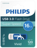ΜΝΗΜΗ USB PHILIPS 16GB VIVID USB 3.0 CAP