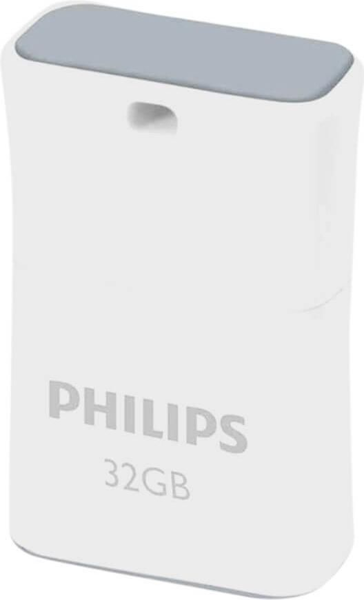 ΜΝΗΜΗ USB PHILIPS 32GB PICO USB 2.0 CAP WHITE