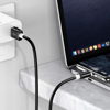 ΚΑΛΩΔΙΟ KAKUSIGA USB-C σε USB KSC-998, σιλικόνης, 5A, 480Mbps, 1m, μαύρο