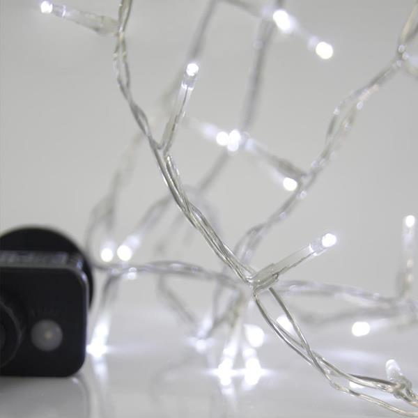 ΛΑΜΠΑΚΙΑ ΒΡΟΧΗ 288 LED 3MM, 36V, ΕΠΕΚΤΑΣΗ ΕΩΣ 3, 600X60CM, ΔΙΑΦΑΝΟ ΚΑΛΩΔΙΟ, ΨΥΧΡΟ ΛΕΥΚΟ LED, ΙΡ44