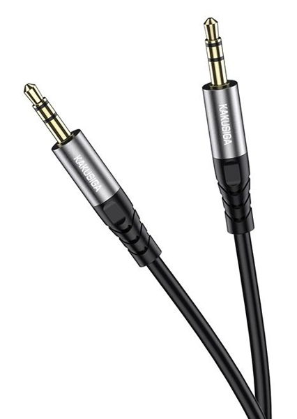 ΚΑΛΩΔΙΟ AUDIO KAKUSIGA καλώδιο ήχου 3.5mm KSC-892, AUX, 1m, μαύρο