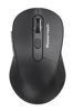 ΠΟΝΤΙΚΙ ΑΣΥΡΜΑΤΟ POWERTECH PT-1466, USB δέκτης, έως 1600DPI, μαύρο