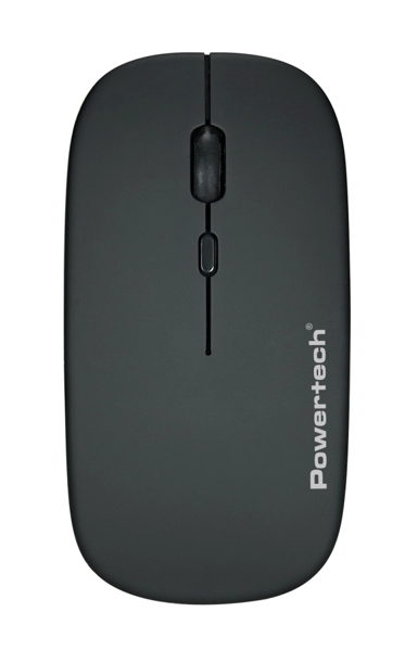 ΠΟΝΤΙΚΙ ΑΣΥΡΜΑΤΟ POWERTECH ασύρματο ποντίκι PT-1381, 2.4GHz & Bluetooth, έως 1600DPI, 500mAh, μαύρο