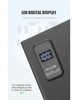POWERBANK PLATINET 10000mAh Polymer PD 3.0 QC 3.0 LED Screen Black