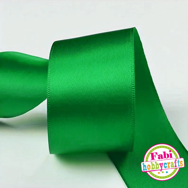 ΚΟΡΔΕΛΑ ΣΑΤΕΝ FABI ΜΟΝΗ 4cm X 45.7m 50Y  ΠΡΑΣΙΝΗ 130484