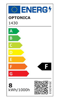 ΛΑΜΠΑ LED E14 ΚΕΡΙ OPTONICA C37 1428, 8W, 6000K, 710lm