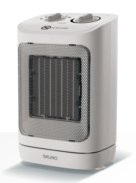 ΑΕΡΟΘΕΡΜΟ BRUNO 2 σε 1 αερόθερμο δωματίου BRN-0211, 2000W, με ανεμιστήρα, λευκό