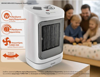 ΑΕΡΟΘΕΡΜΟ BRUNO 2 σε 1 αερόθερμο δωματίου BRN-0211, 2000W, με ανεμιστήρα, λευκό