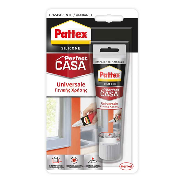 ΚΟΛΛΑ ΣΙΛΙΚΟΝΗ PATTEX ΑΝΤΙΜΟΥΧΛΙΚΗ ΔΙΑΦΑΝΗ 50ml