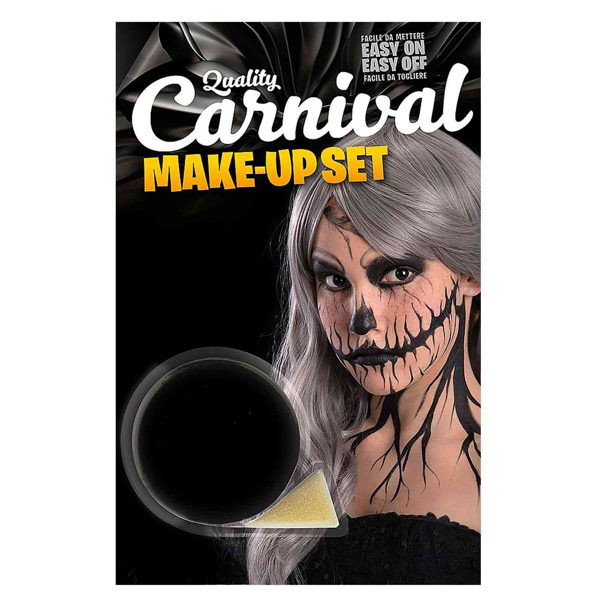 ΧΡΩΜΑ ΠΡΟΣΩΠΟΥ CARNIVAL ΜΑΥΡΟ 10gr