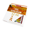 ΛΑΔΟΧΡΩΜΑΤΑ TALENS ART-CREATION 24X12ml ΣΕΤ 9020124Μ