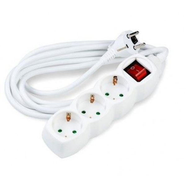 ΠΟΛΥΜΠΡΙΖΟ TECHNIK 3Θ ΜΕ ΔΙΑΚΟΠΤΗ ΚΑΛΩΔΙΟ 3Χ1,5mm, 3m ,3500W,16Α, CHILD PROTECTION