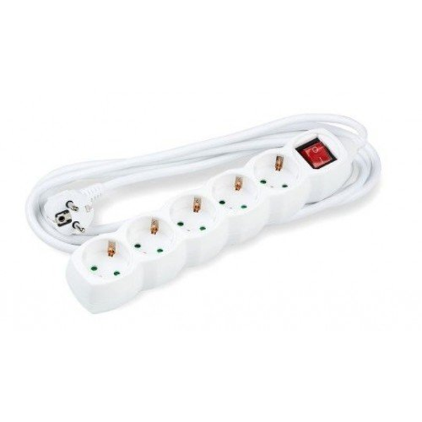 ΠΟΛΥΜΠΡΙΖΟ TECHNIK 5Θ ΜΕ ΔΙΑΚΟΠΤΗ ΚΑΛΩΔΙΟ 3Χ1,5mm, 3m ,3500W,16Α, CHILD PROTECTION