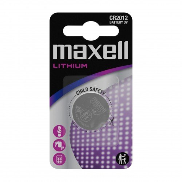 ΜΠΑΤΑΡΙΕΣ MAXEL ΛΙΘΙΟΥ CR2012 3V 1ΤΕΜ