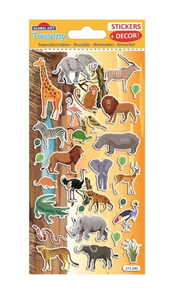 ΑΥΤΟΚΟΛΛΗΤΑ ΠΑΙΔΙΚΑ TWEENY DECOR STICKERS 9X17.5CM 272040 GLOBAL GIFT