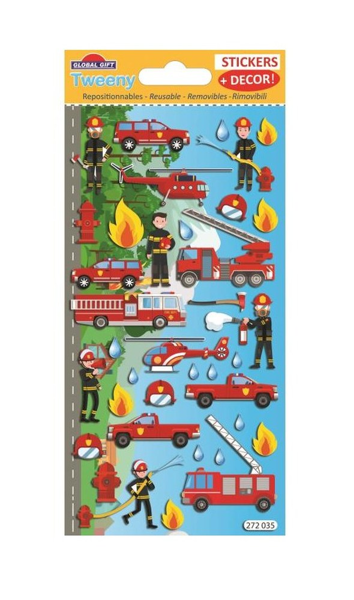 ΑΥΤΟΚΟΛΛΗΤΑ ΠΑΙΔΙΚΑ TWEENY DECOR STICKERS 9X17.5CM 272035 GLOBAL GIFT ΠΘΡΟΣΒΕΣΤΙΚΗ