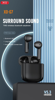 ΑΚΟΥΣΤΙΚΑ BLUETOOTH HANDSFREE XO G7 TWS Bluetooth Ακουστικό Μαύρο