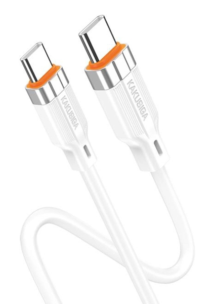 ΚΑΛΩΔΙΟ USB TO C KAKUSIGA καλώδιο USB-C σε USB  KSC-995 3A, 480Mbps, 1m, λευκό