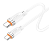ΚΑΛΩΔΙΟ USB TO C KAKUSIGA καλώδιο USB-C σε USB  KSC-995 3A, 480Mbps, 1m, λευκό