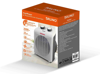 BRUNO 2 σε 1 αερόθερμο δωματίου BRN-0211, 2000W, με ανεμιστήρα, λευκό