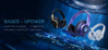 ΑΚΟΥΣΤΙΚΑ ΚΕΦΑΛΗΣ SADES gaming headset UPOWER, 3.5mm σύνδεση, 40mm, γκρι