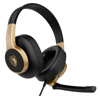 ΑΚΟΥΣΤΙΚΑ ΚΕΦΑΛΗΣ SADES gaming headset UPOWER, 3.5mm σύνδεση, 40mm, μαύρο/χρυσό