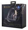 ΑΚΟΥΣΤΙΚΑ ΚΕΦΑΛΗΣ SADES gaming headset UPOWER, 3.5mm σύνδεση, 40mm, μαύρο/χρυσό