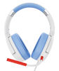 ΑΚΟΥΣΤΙΚΑ ΚΕΦΑΛΗΣ SADES gaming headset SPOWER, 3.5mm σύνδεση, 40mm, multi-platform, λευκό/γαλάζιο