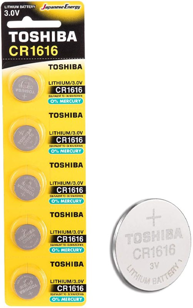 ΜΠΑΤΑΡΙΕΣ TOSHIBA LITHIUM CR1616  3V   1 TEM
