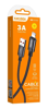 ΚΑΛΩΔΙΟ KAKUSIGA Lightning σε USB KSC-970, 3A, 480Mbps, 1m, μαύρο