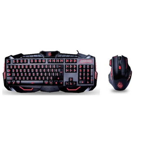 ΠΛΗΚΤΡΟΛΟΓΙΟ ELEMENT GAMING SET AZAI KB-1500GUMS+MOUSE GREEK USB