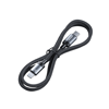 ΚΑΛΩΔΙΟ WECOME KINKONG USB-Α TO IPHONE 1M ΜΑΥΡΟ 2.4A BRAIDED