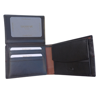 ΠΟΡΤΟΦΟΛΙ ΑΝΔΡΙΚΟ SASSORA ΓΝΗΣΙΟ ΔΕΡΜΑ 12.5x9x3 cm BLACK ΜΕ RFID ΠΡΟΣΤΑΣΙΑ A451