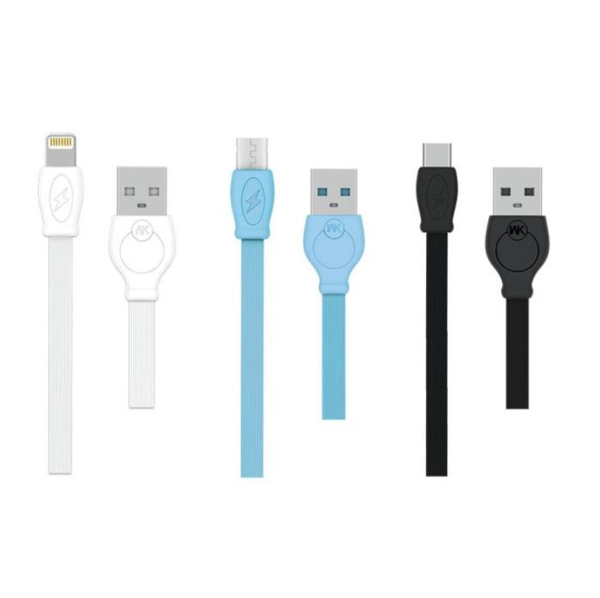 ΚΑΛΩΔΙΟ USB 2.0 MALE TO APPLE I6 1 Metres WHITE FAST CHARGE 1000