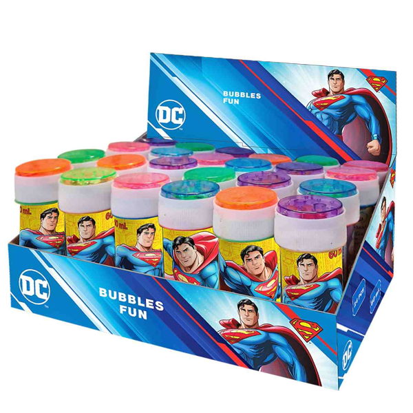ΣΑΠΟΥΝΟΦΟΥΣΚΕΣ SUPERMAN 11x4cm 60ml 1ΤΕΜ 71-3466