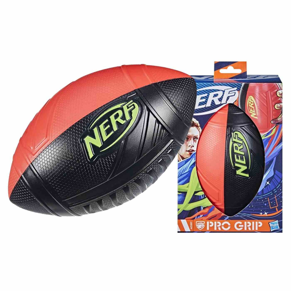 ΜΠΑΛΑ NERF SPORTS PRO GRIP FOOTBALL SOFT FOAM 22x Φ14cm  71-3485