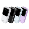 POWERBANK WECOME WK 20000mAh PD 22,5W WK WP-66 2 Θέσεων, με καλώδιο USB-C/Lightning/Micro/USB Μαύρο