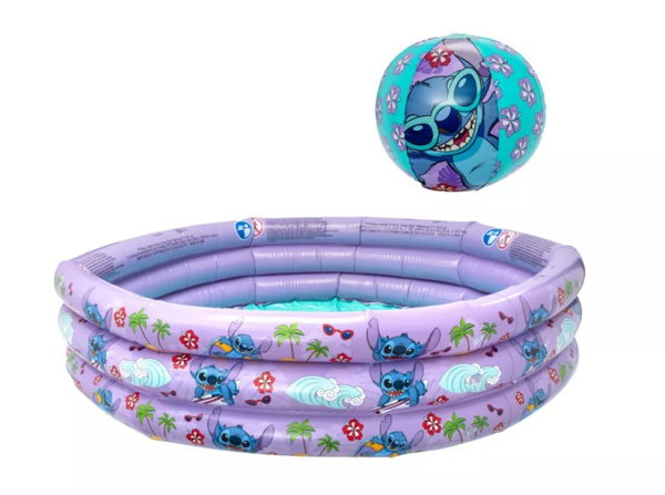 ΠΙΣΙΝΑ STITCH 100X30cm 3 ΘΑΛΑΜΩΝ ΚΑΙ ΜΠΑΛΑ 33 cm No 871-39174