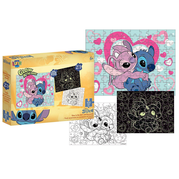 ΠΑΖΛ 100τεμ Glow in the Dark Stitch 48x34cm 69-1904