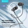 ΑΚΟΥΣΤΙΚΑ ΜΙΝΙ CELEBRAT earphones με μικρόφωνο G38, USB-C σύνδεση, 10mm, 1.2m, μαύρα