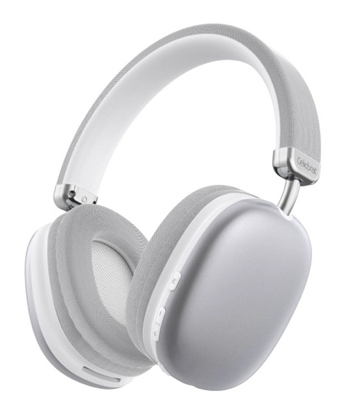 ΑΚΟΥΣΤΙΚΑ ΚΕΦΑΛΗΣ BLUETOOTH CELEBRAT ΛΕΥΚΑ Α40 ΑΣΥΡΜΑΤΑ ΚΑΙ ΕΝΣΥΡΜΑΤΑ V5.3
