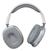 ΑΚΟΥΣΤΙΚΑ ΚΕΦΑΛΗΣ BLUETOOTH KAKUSIGA KSC-1466, ασύρματα & ενσύρματα, micro SD, 40mm, 400mAh, ασημί