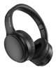 ΑΚΟΥΣΤΙΚΑ ΚΕΦΑΛΗΣ BLUETOOTH POWERTECH PT-1463, ενσύρματα & ασύρματα, ANC, 40mm, 500mAh, μαύρα