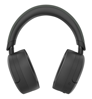 ΑΚΟΥΣΤΙΚΑ ΚΕΦΑΛΗΣ BLUETOOTH POWERTECH PT-1463, ενσύρματα & ασύρματα, ANC, 40mm, 500mAh, μαύρα