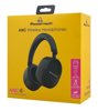 ΑΚΟΥΣΤΙΚΑ ΚΕΦΑΛΗΣ BLUETOOTH POWERTECH PT-1463, ενσύρματα & ασύρματα, ANC, 40mm, 500mAh, μαύρα